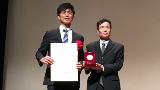 Dr Kasuga won the JSWE Paper Award/春日准教授が日本水環境